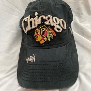 Chicago Blackhawks NHL Reebok Hat CAP Face Off Headwear Adult One Size